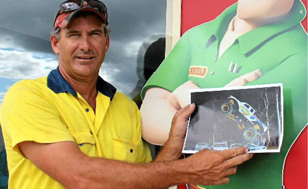 Ranbuild owner Glenn Eastwell is happy to support the Warwick Show by sponsoring the first monster truck appearance. Ranbuild owner Glenn Eastwell is happy to support the Warwick Show by sponsoring the first monster truck appearance.